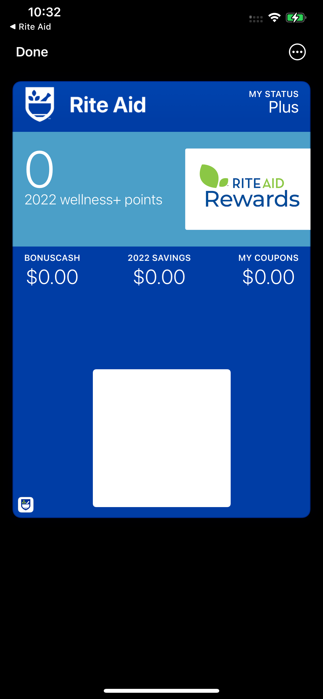 Rite Aid allows its loyalty card to be added to Apple Wallet.